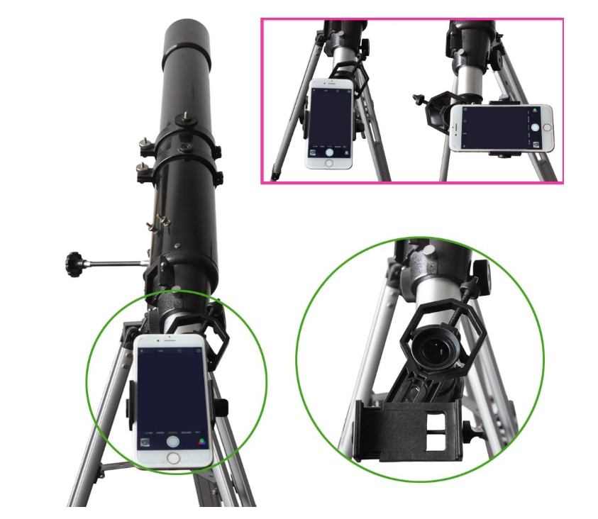 Support téléphone universel pour télescope