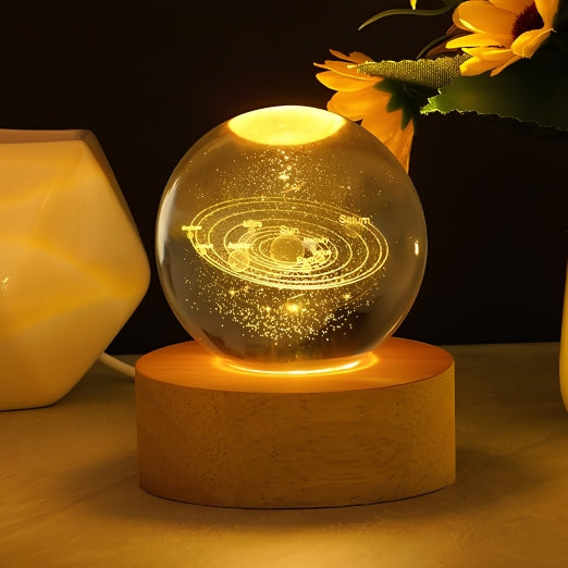 Boule de Cristal Système Solaire 