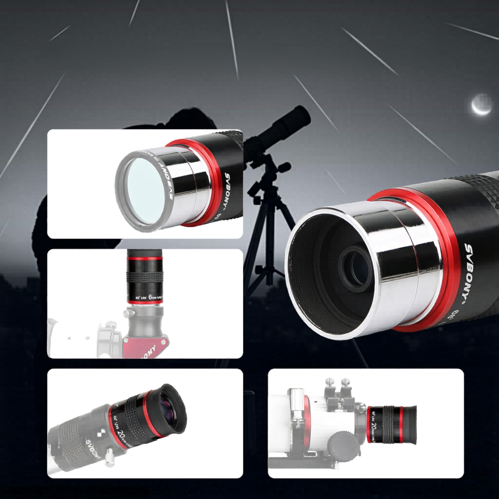 Oculaire télescope 6/9/15/20mm