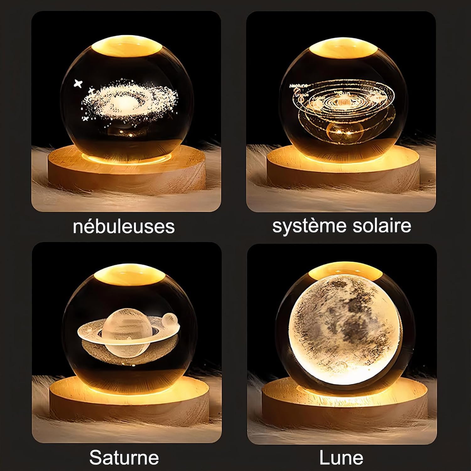 Boule de cristal 3D