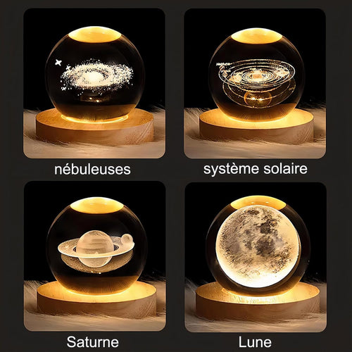 Boule de cristal 3D